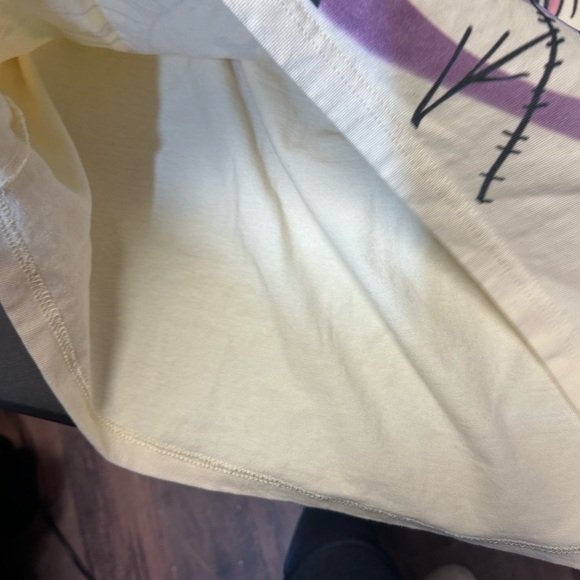 Cream Long Sleeve Sweater with Artistic Monster Designs - Picture 10 of 10